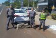 A093 – Um dia após comemorar aniversário, motorista é preso em Florínea transportando 61 tabletes de maconha